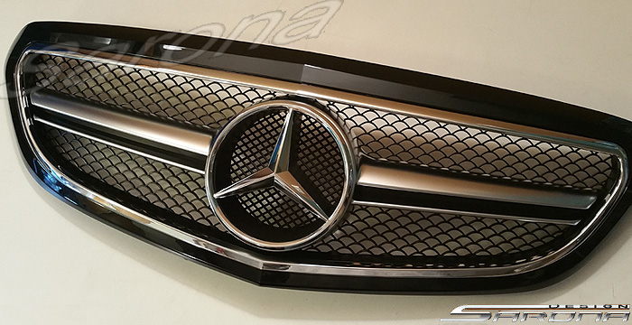 Custom Mercedes E Class  Sedan Grill (2014 - 2016) - $325.00 (Part #MB-041-GR)